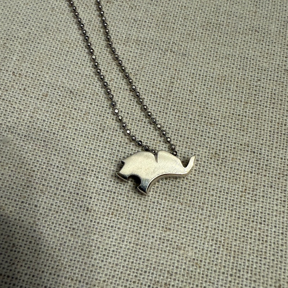 Alex Woo Luck Elephant Charm Necklace - Picture 4 of 7